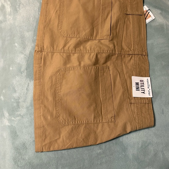 Vanilla star utility mini skirt - Picture 2 of 6